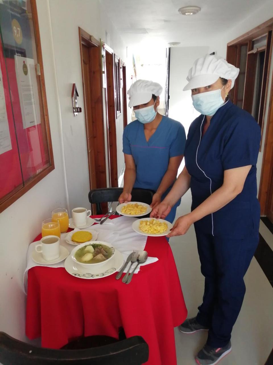 Hospedaje El Mirador Иза Екстериор снимка
